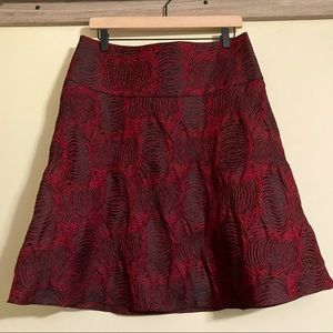 Ann Taylor knee length skirt; size 10